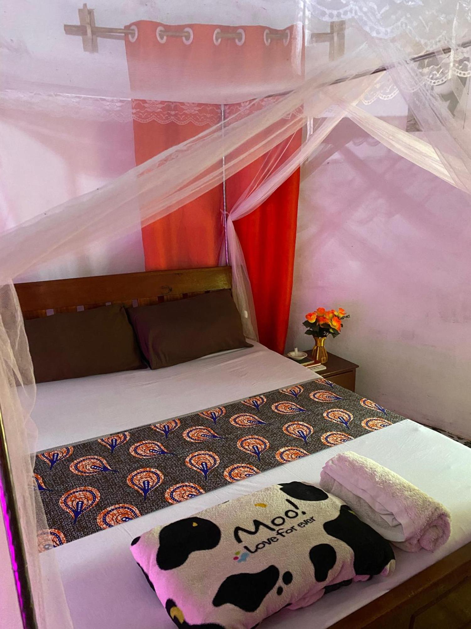 African Hut Tiny Cottage Диани-Бич Экстерьер фото
