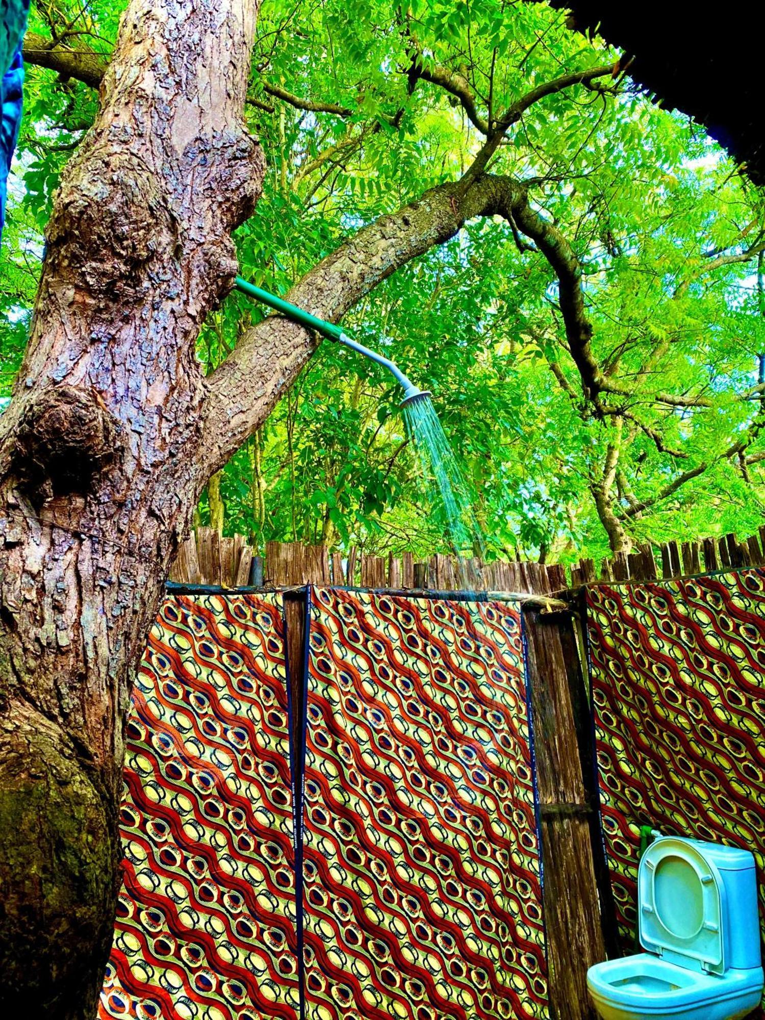 African Hut Tiny Cottage Диани-Бич Экстерьер фото