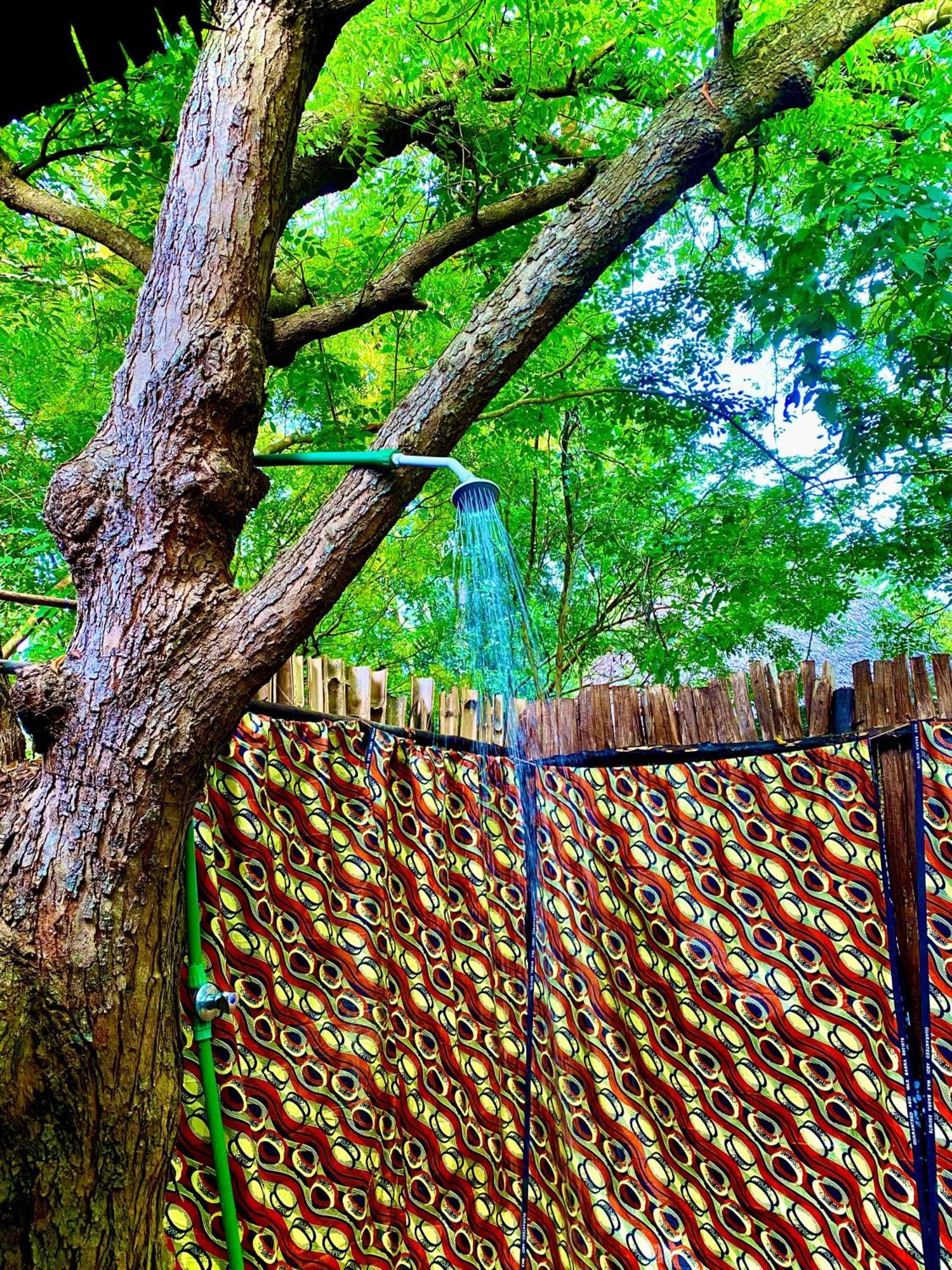 African Hut Tiny Cottage Диани-Бич Экстерьер фото